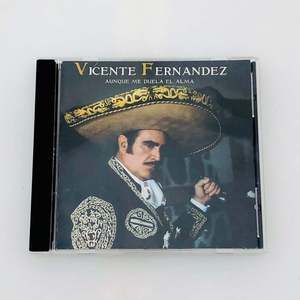 Rare CD Vicente Fernandez - Aunque Me Duela El Alma